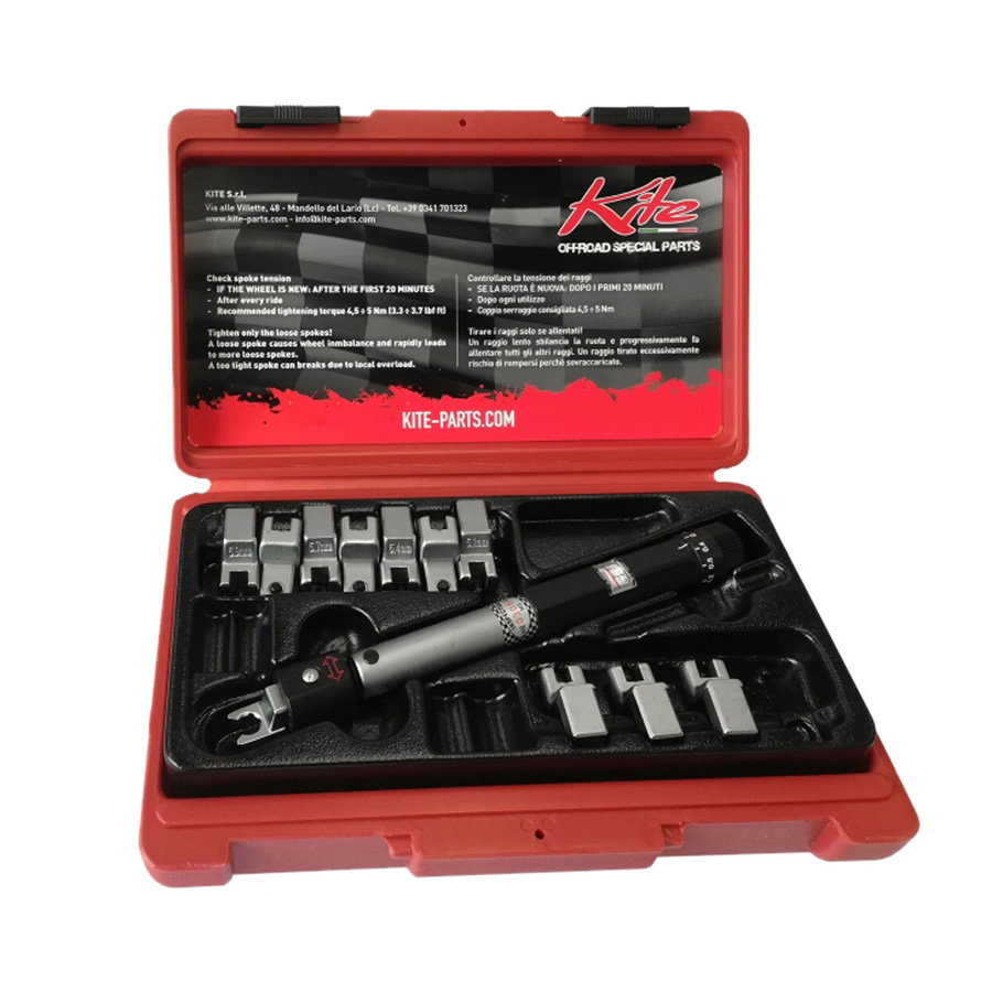 KITE SPOKES TORQUE WRENCH KIT - NM VERSION